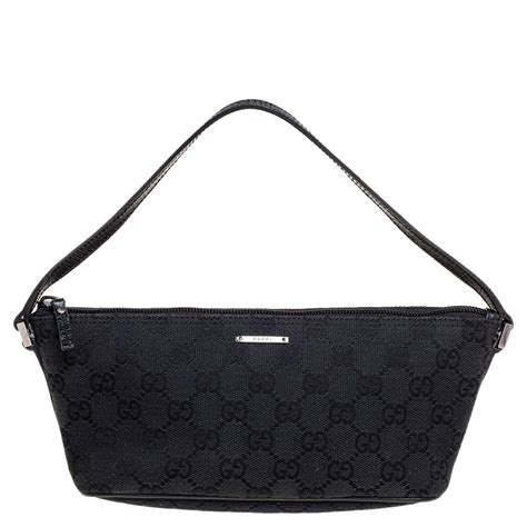 pochette tessuto gucci|gucci zipper pouch.